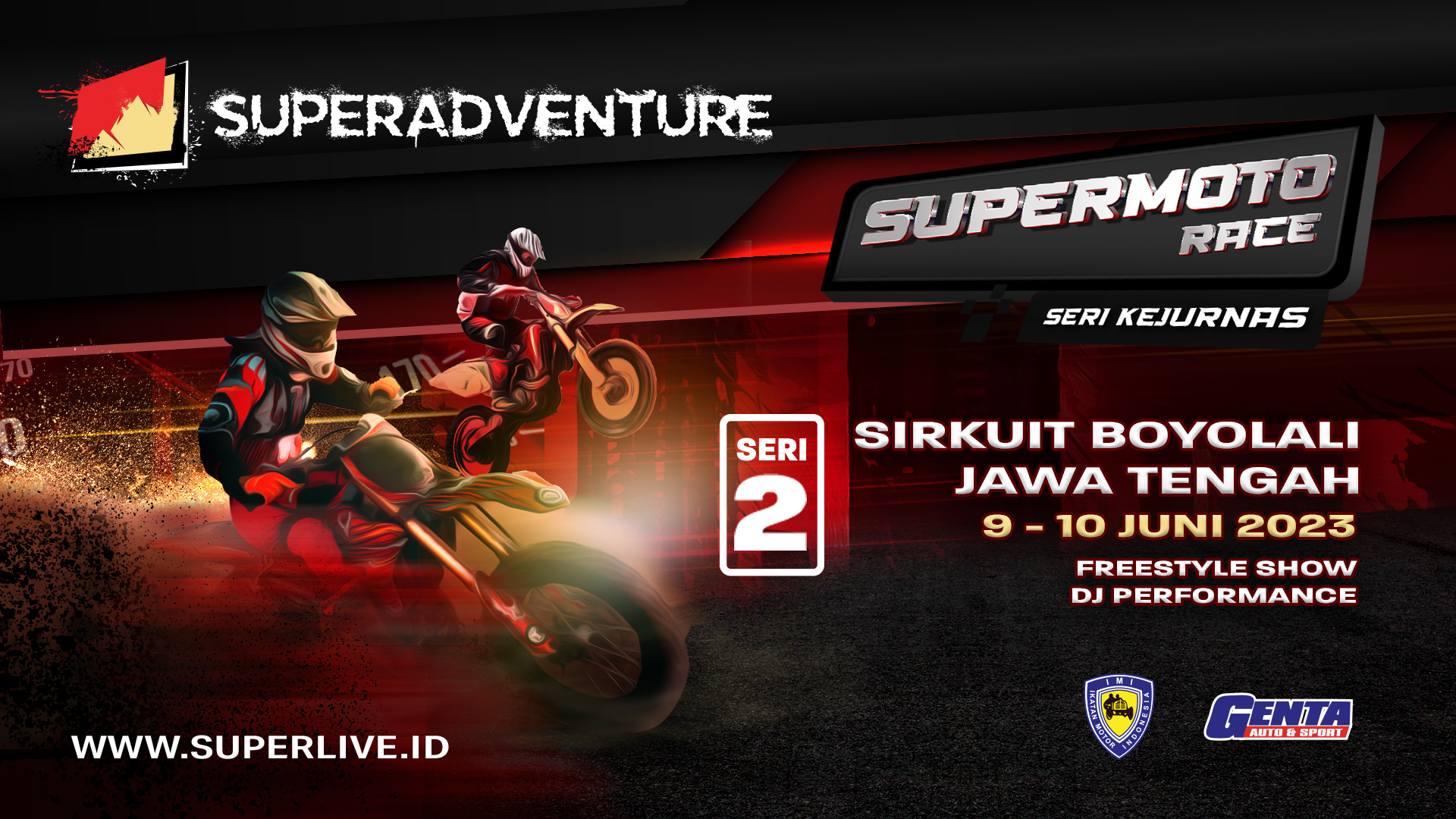 Super Adventure Supermoto Race 2023 Seri 2: Boyolaliu