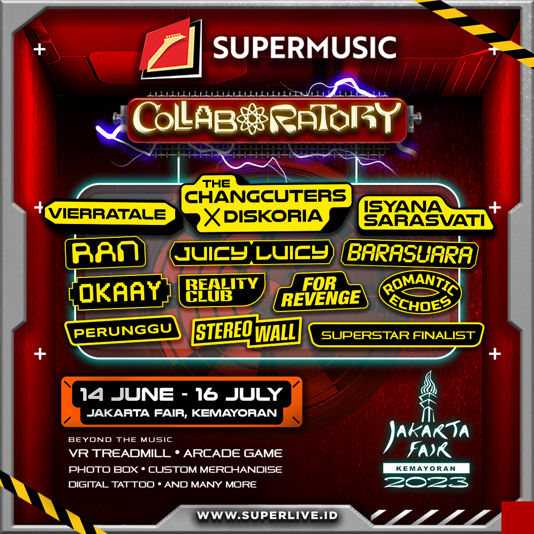SUPERMUSIC COLLABORATORY JAKARTA FAIR 2023