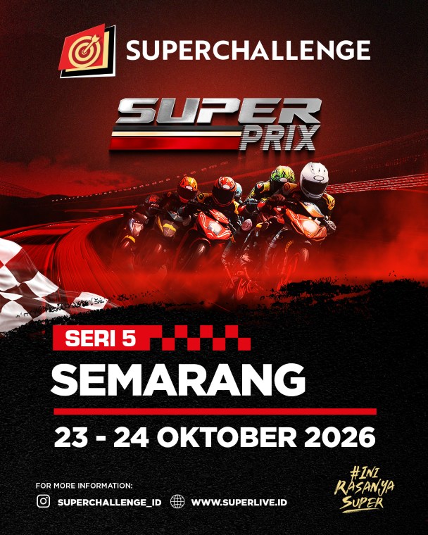 SUPERCHALLENGE SUPERPRIX SERI 5 SEMARANG 2026