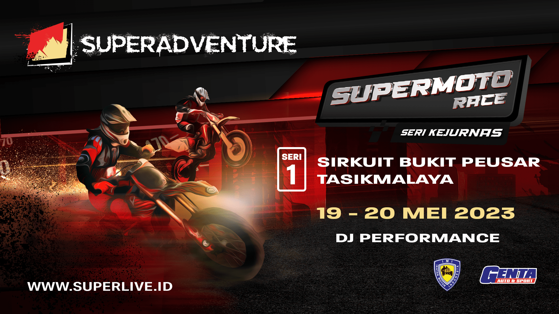 Superadventure Supermoto Race 2023 Seri 1 Tasikmalaya