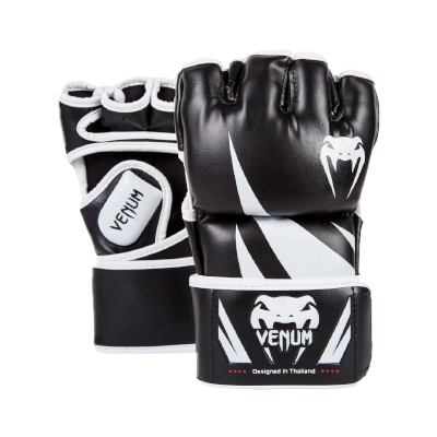 image VENUM CHALLENGER MMA GLOVES - BLACK WHITE`