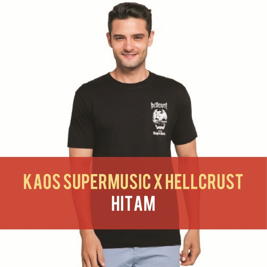 image T-Shirt Supermusic x Hellcrust`