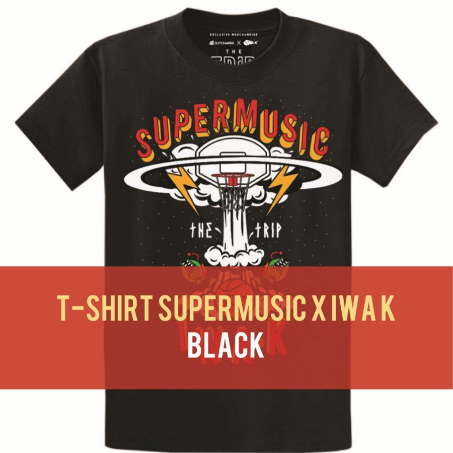 image T-Shirt Supermusic x Iwa K`