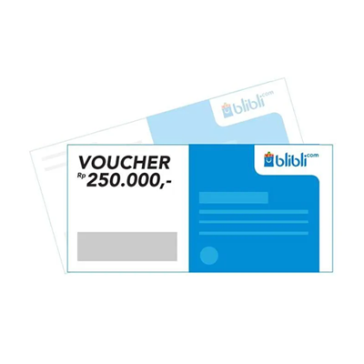 image Voucher Blibli Rp250,000`