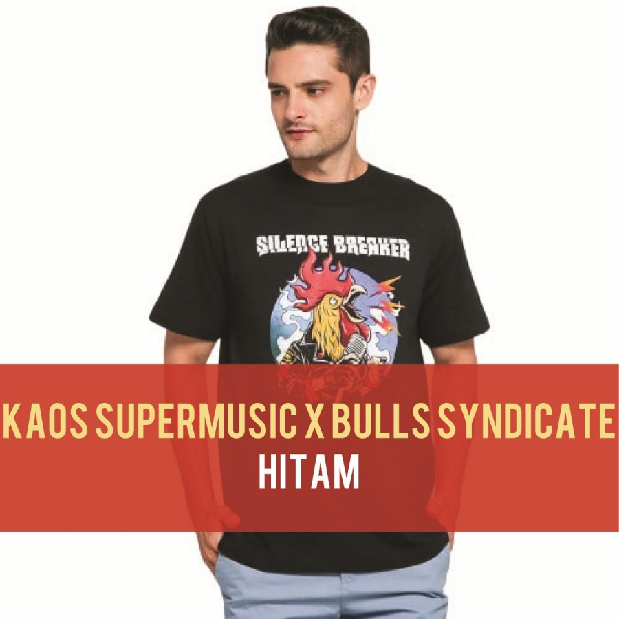 image SHORT SLEEVE T-SHIRT Supermusic x Bulls Syndicate`