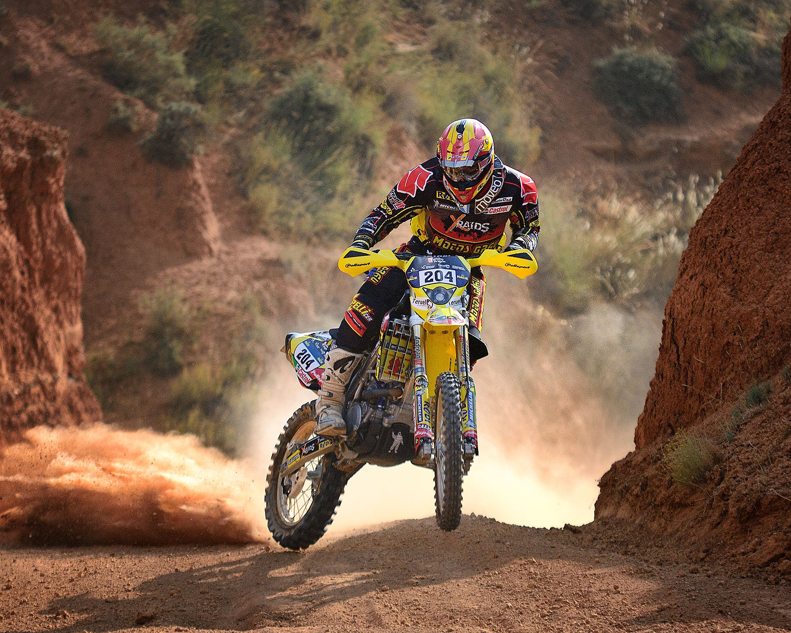 Cuma Professional Riders yang Bisa Begini, Memacu Motor Trial Tanpa Ampun!