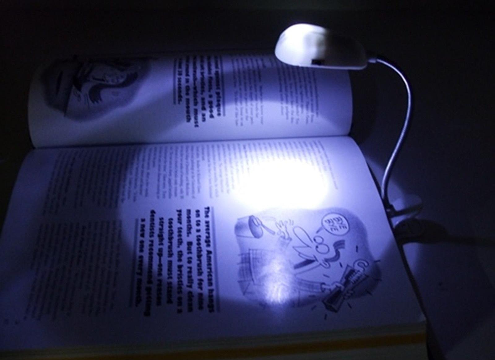Lampu Baca Jepit, Supaya Hobi Membacamu Nggak Mengganggu Orang Tidur