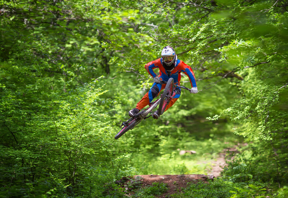 Menjelajahi Hutan Lindung Bedugul Dengan Downhill