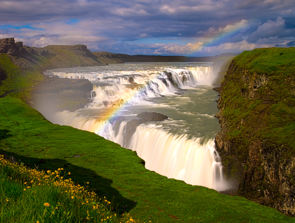 Gullfoss Waterfall, Salah Satu Air Terjun Terindah di Dunia