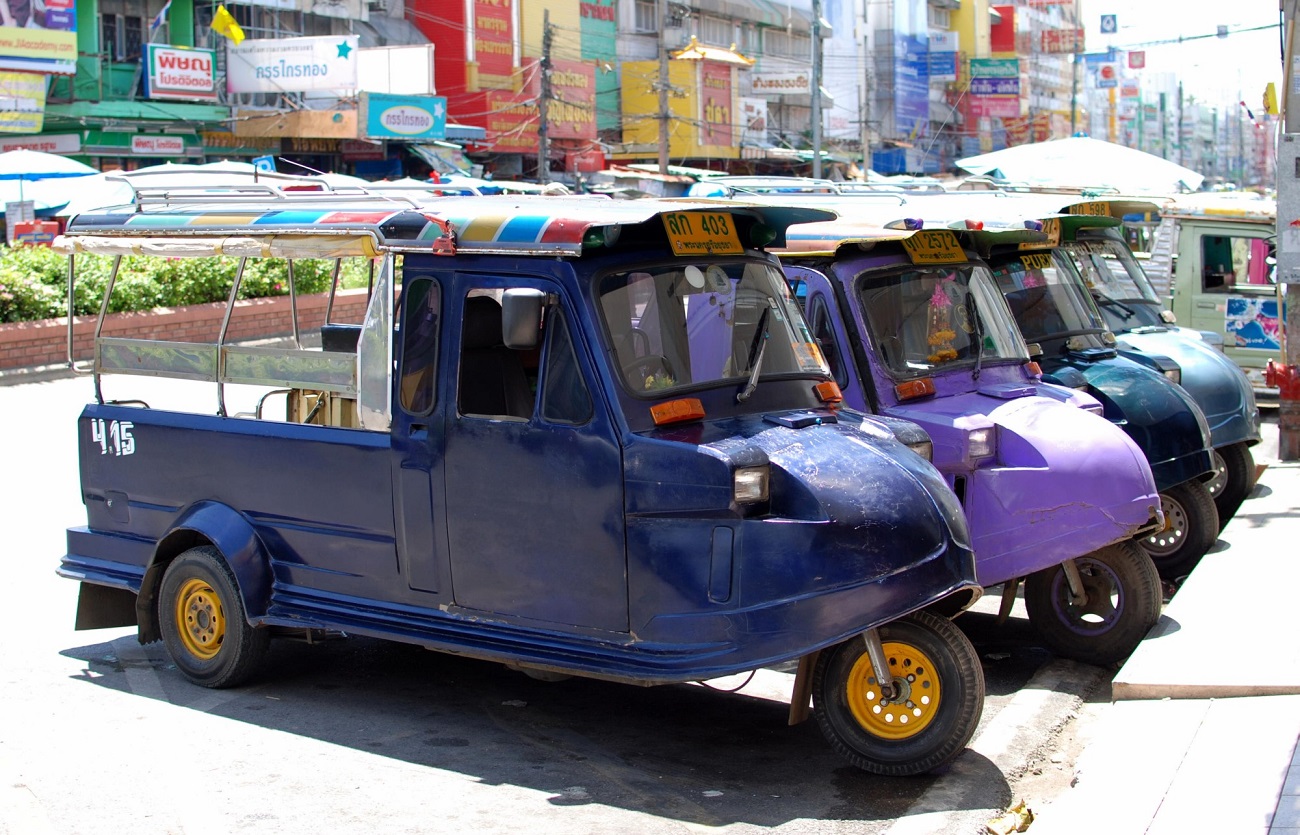 Tuktuk, Gerobak Sepeda Motor