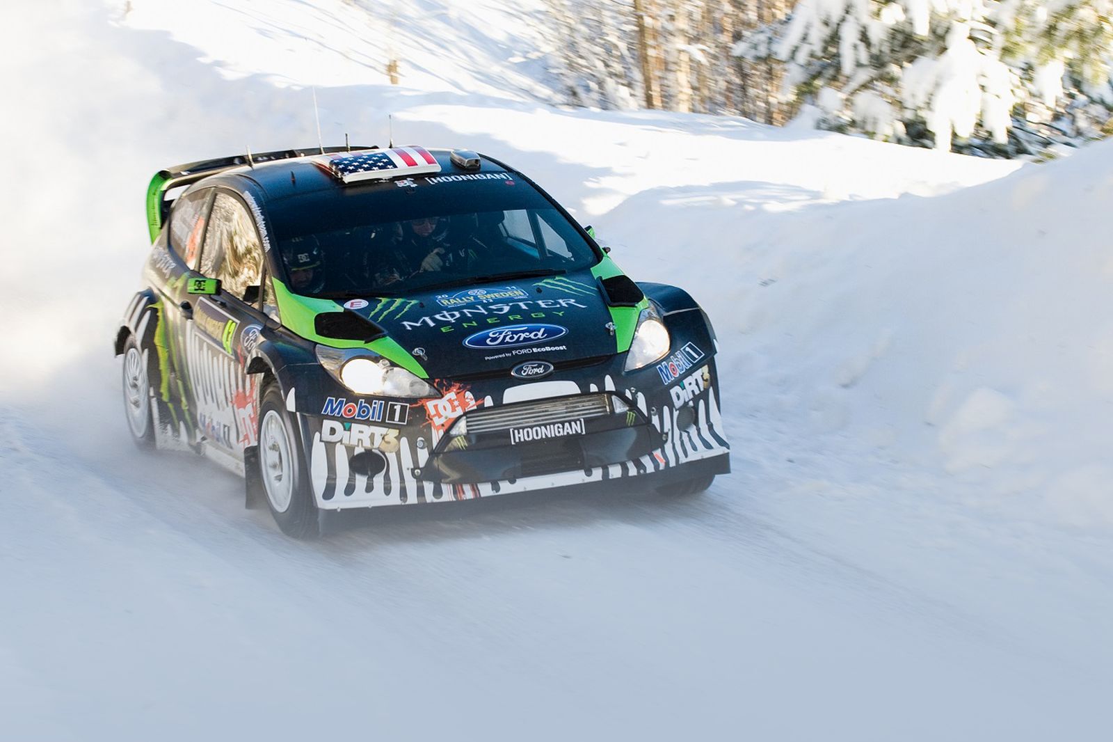 GoPro + Block + Snow = Extreme + Cool + Insane