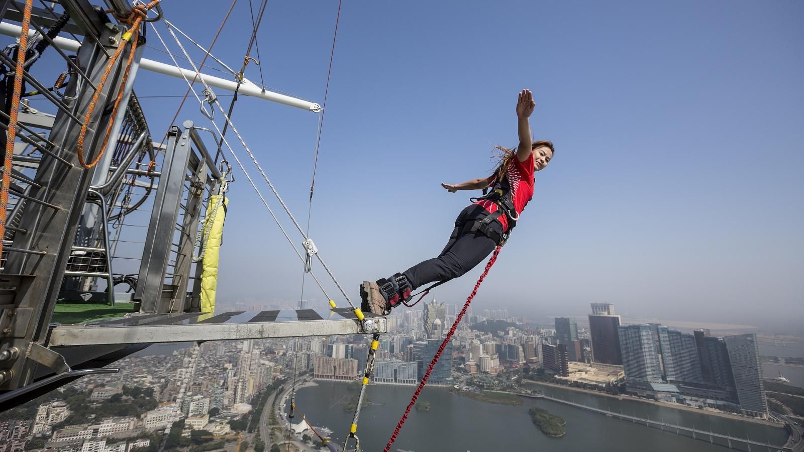 Bungee POV di Macau Tower, Spot Bungee Tertinggi di Dunia