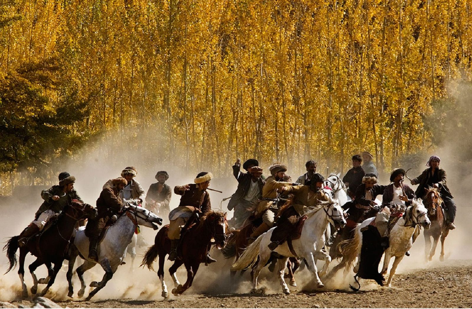 Begini Serunya Buzkashi, Olahraga Berebut Bangkai Asal Afghanistan