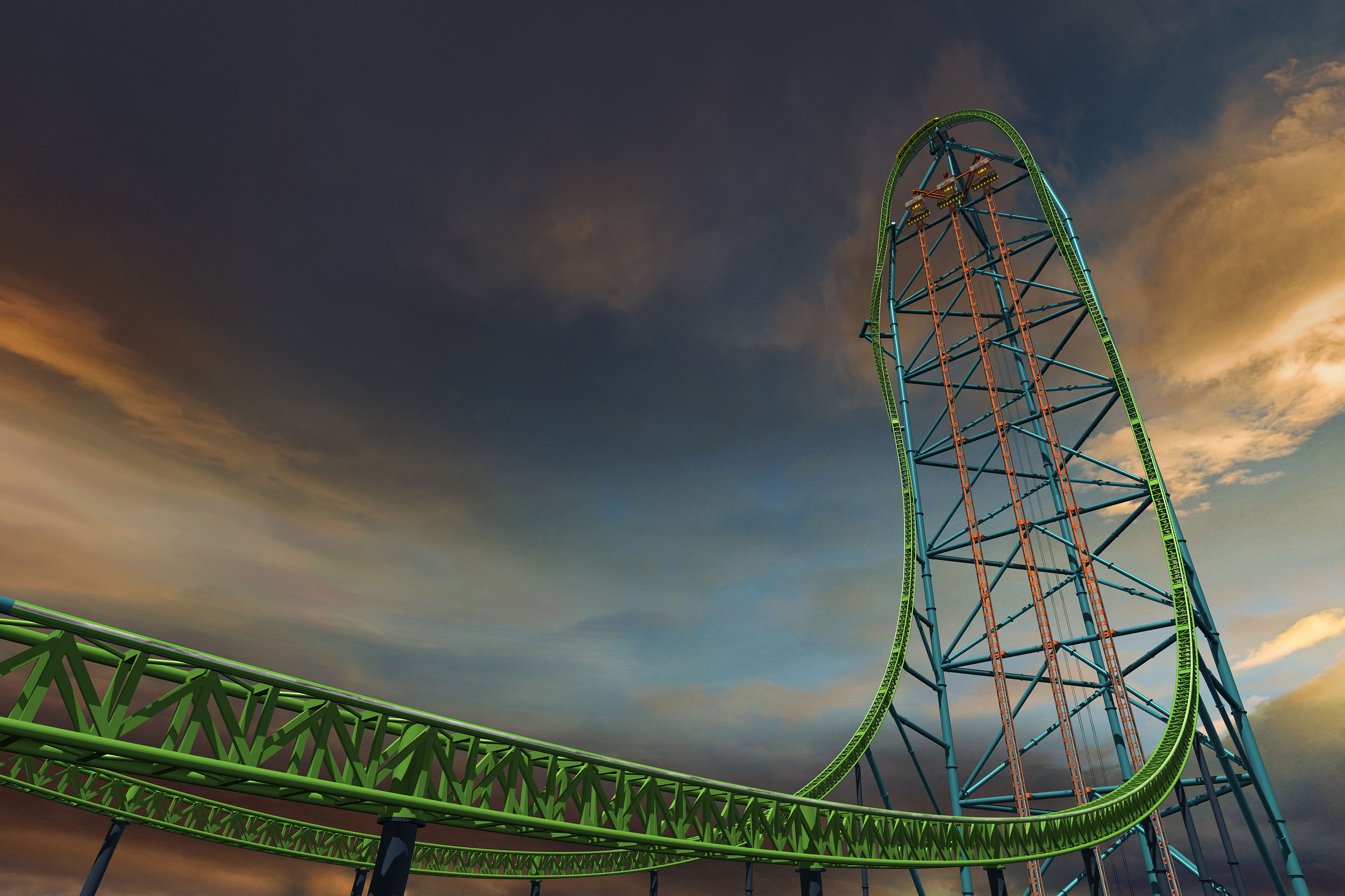 Begini Ngerinya Permainan Gila Dijatuhkan dari Ketinggian 186 Meter di Zumanjaro 
