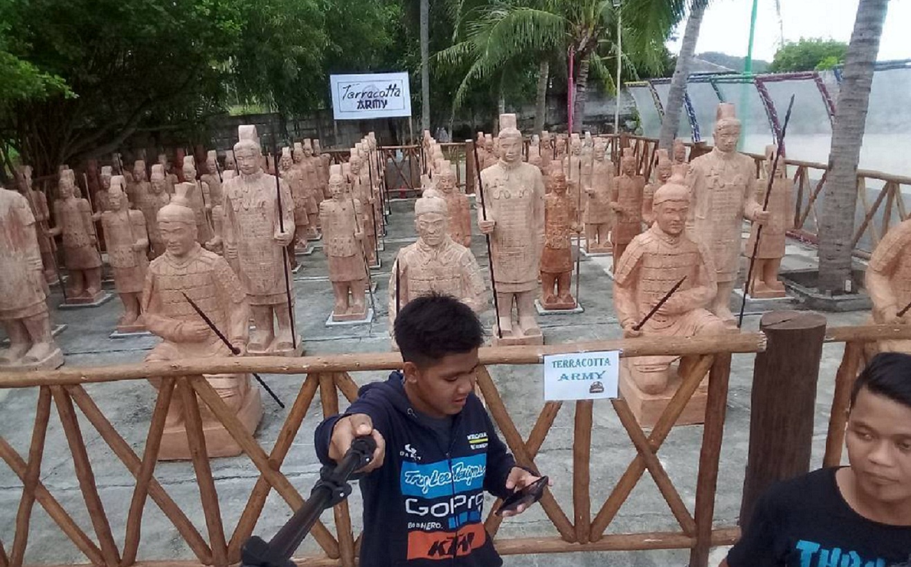 Luar Biasa! Di Bangka Juga Ada Patung Terakota