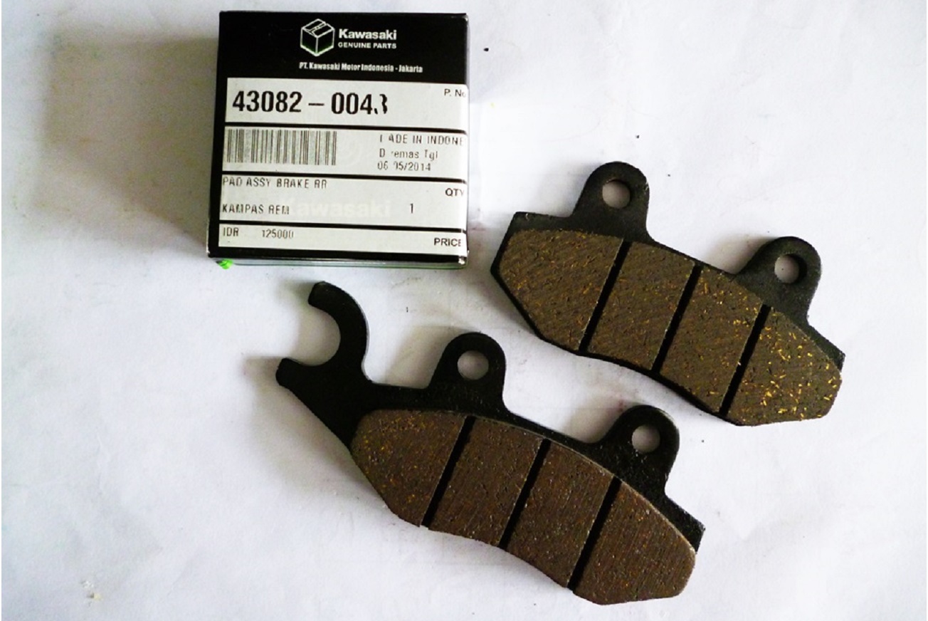 Catat Bro, Ini Part Substitusi Kampas Rem Kawasaki KLX150!