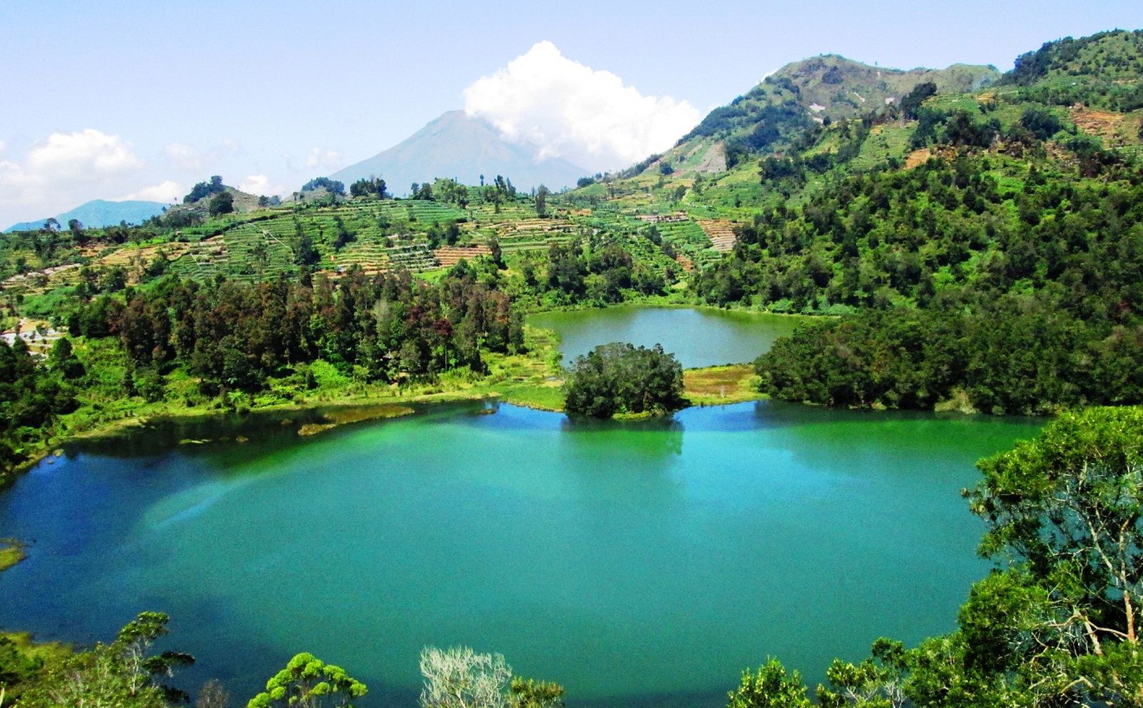 5 Telaga Warna Warni Di Dataran Tinggi Dieng, Pesona Alam yang Nggak Ada Duanya