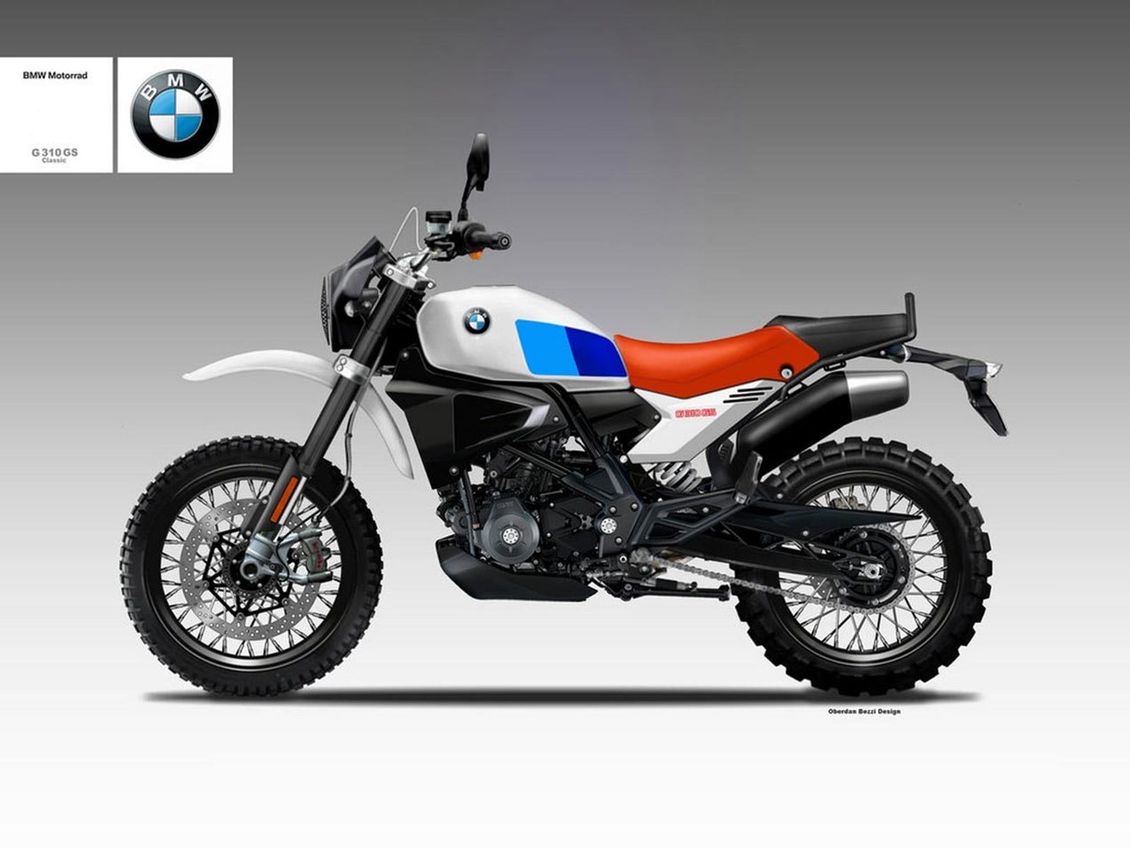 Rancangan Oberdan Bezzi untuk BMW G 310 Classic GS Ini Begitu Memukau!