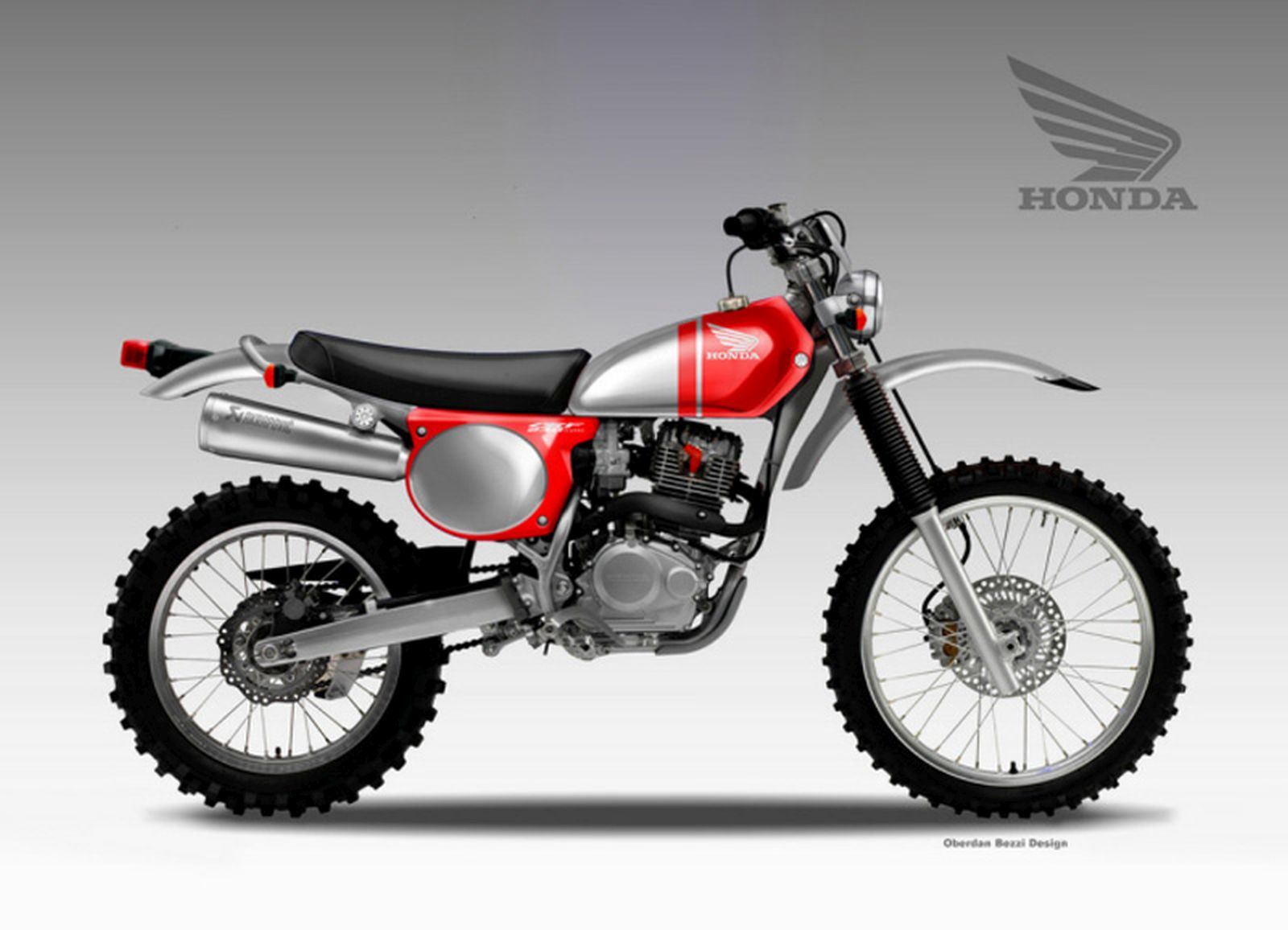 Honda CRF230 Jewel Hasil Racikan Oberdan Bezzi Ini Cantik Banget Bro!