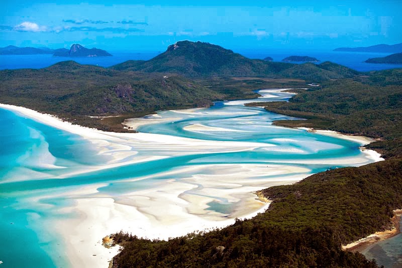 Pantai Whitehaven, Keindahan Alam Bak Surga di Semenanjung Australia!