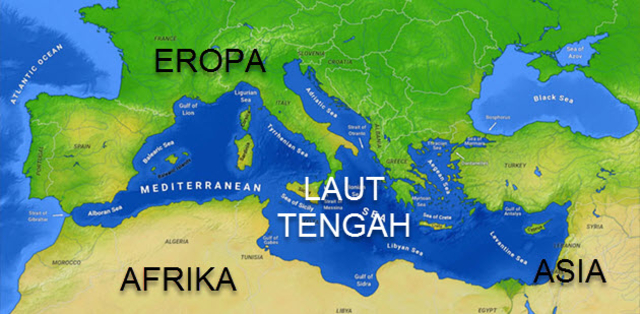 Laut Terluas: Laut Tengah