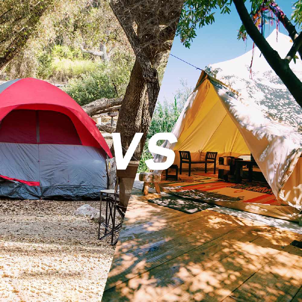 Kemping VS Glamping: Sama-sama di Alam Bebas, Tapi Beda Fasilitas!