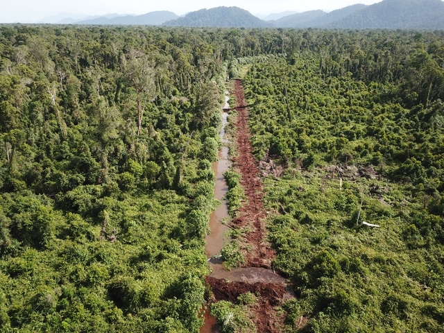 panjang trek gunung leuser