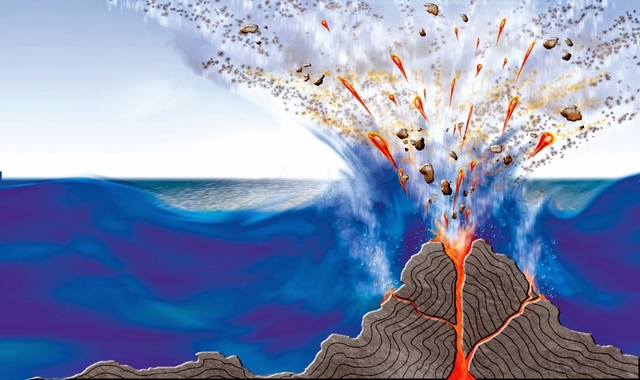 Gunung Api Bawah Laut di Indonesia – Submarine 1922