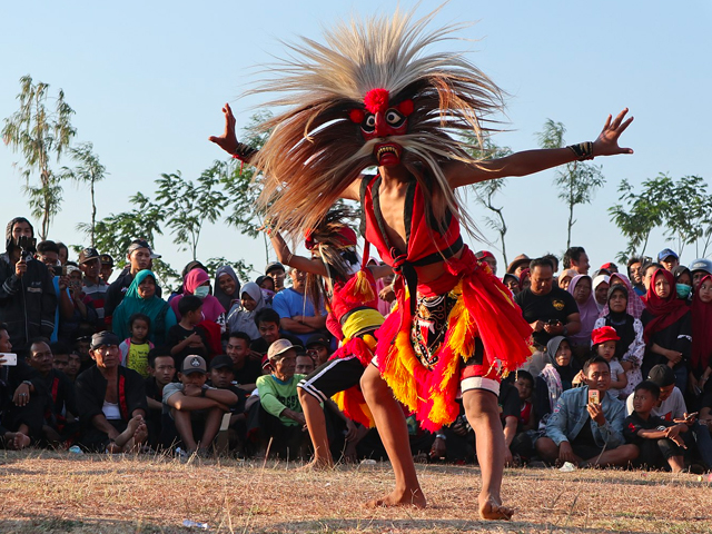 Bujang Ganong Reog Ponorogo