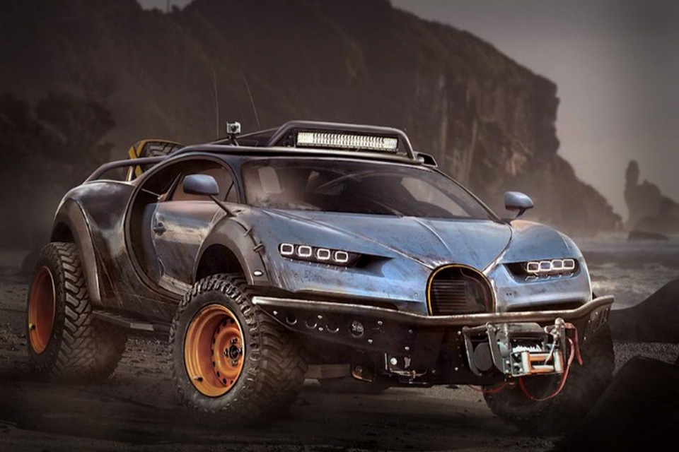 Saat Supercar Dimodifikasi untuk Offroad, Hasilnya Gahar Bro!
