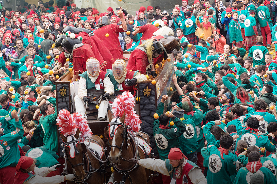 Battaglia delle Arance, Perang Jeruk di Italia yang Bisa Bikin Memar