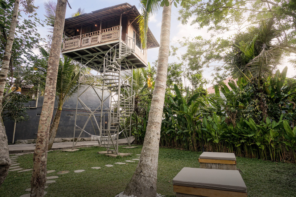 Lift Bali, Penginapan Rumah Pohon di Atas Ketinggian 12 Meter