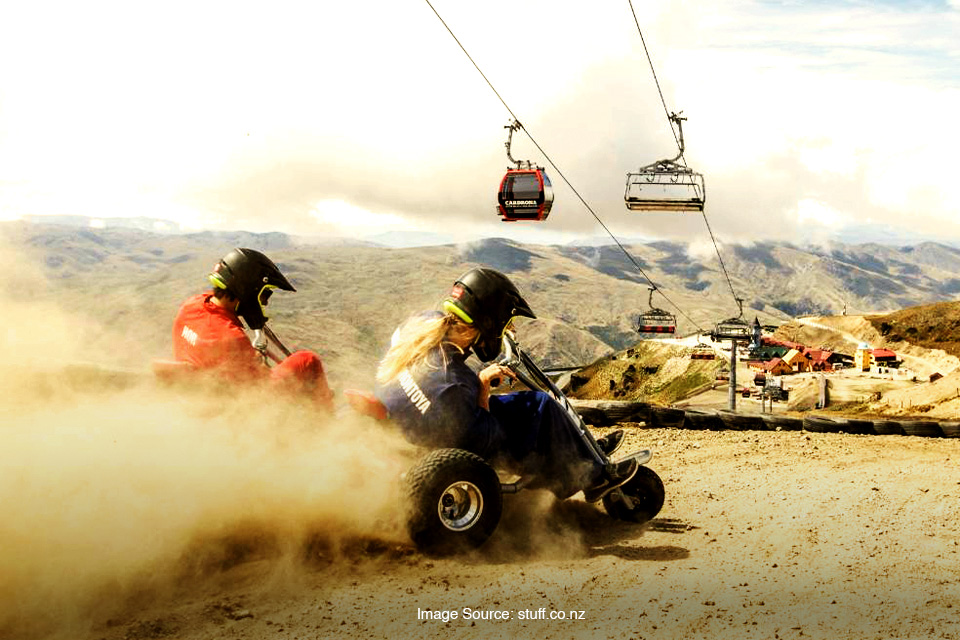 Mountain Carting, Serunya Turun Gunung Pasir Pakai Tunggangan Roda Tiga 