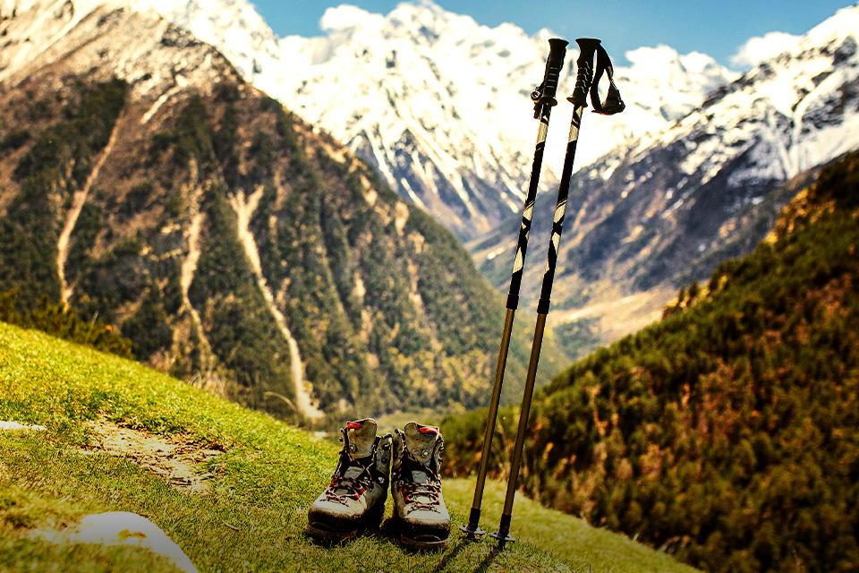 Cara Gampang Bikin Trekking Pole Pakai Kayu