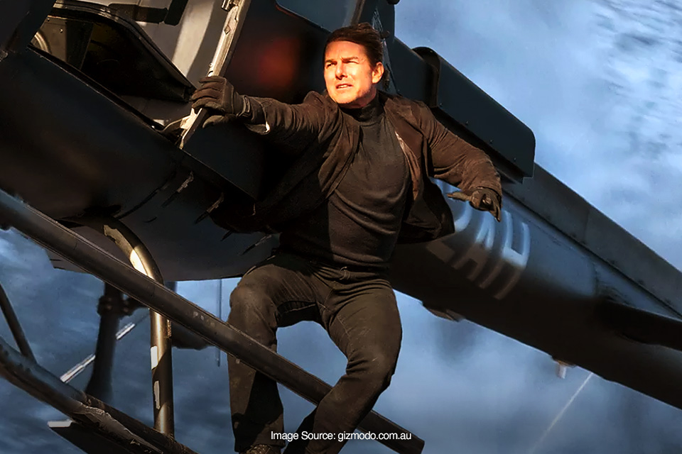 5 Aksi Extreme Menegangkan Tom Cruise di Film Mission Impossible
