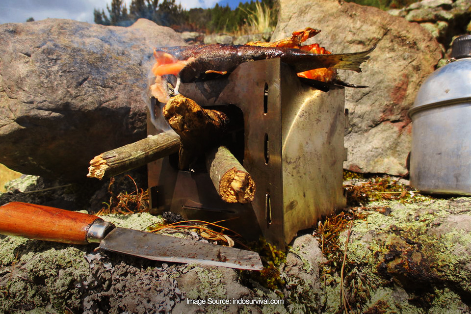 Печь Bushcraft Woodsman