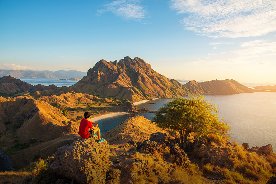 Naik Ratusan Anak Tangga Demi Pemandangan Keren di Pulau Padar