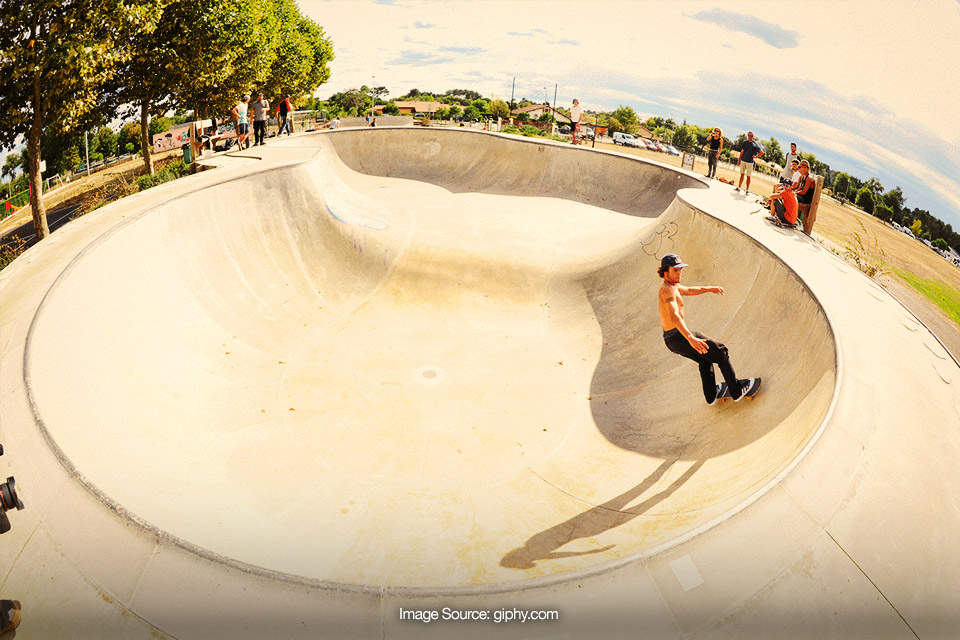 Main Skate di Bowl Juga Nggak Kalah Seru!