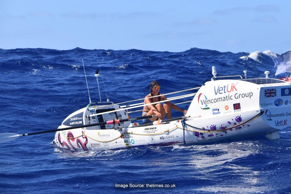 Keren! Perempuan Ini Catat Rekor Dunia Lintasi Samudera Atlantik Sendirian!