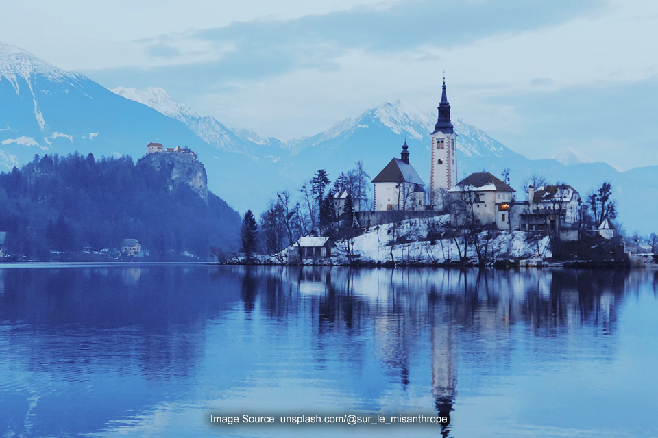 Fakta Menarik Danau Bled di Slovenia yang Nampak Cantik!