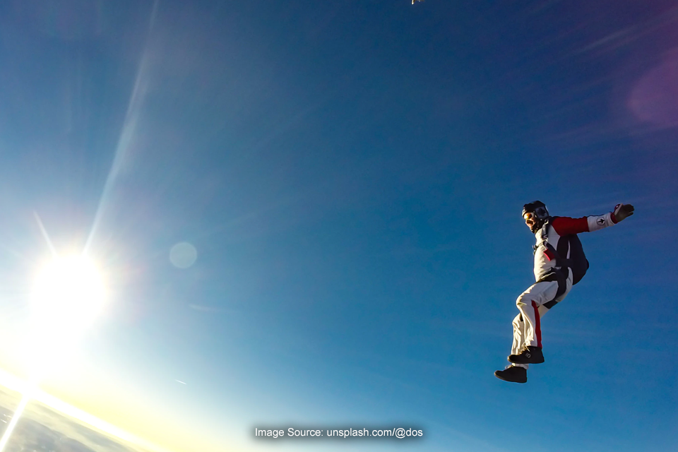 Teknik Keluar dari Pesawat Saat Mau Terjun Skydiving