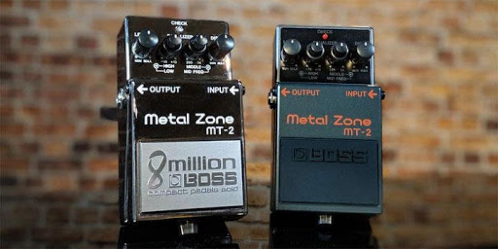 metal zone pedal board