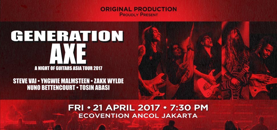 GENERATION AXE WORLD TOUR 2017: Serbuan Grup Guitar Hero | SUPERLIVE