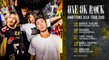 ONE OK ROCK Gelar Tur Asia, Sambangi Singapura Awal Tahun Mendatang