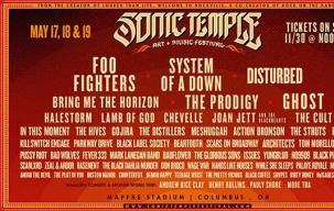 Kuil Rock N’ Roll di Sonic Temple Art + Music Fest