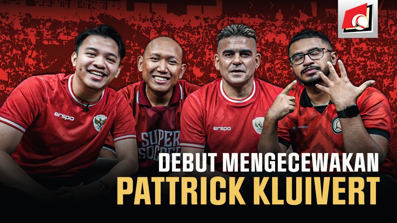 SUPERPUNDIT : LAGA PERDANA PATRICK KLUIVERT MEMALUKAN | AUSTRALIA 5-1 INDONESIA