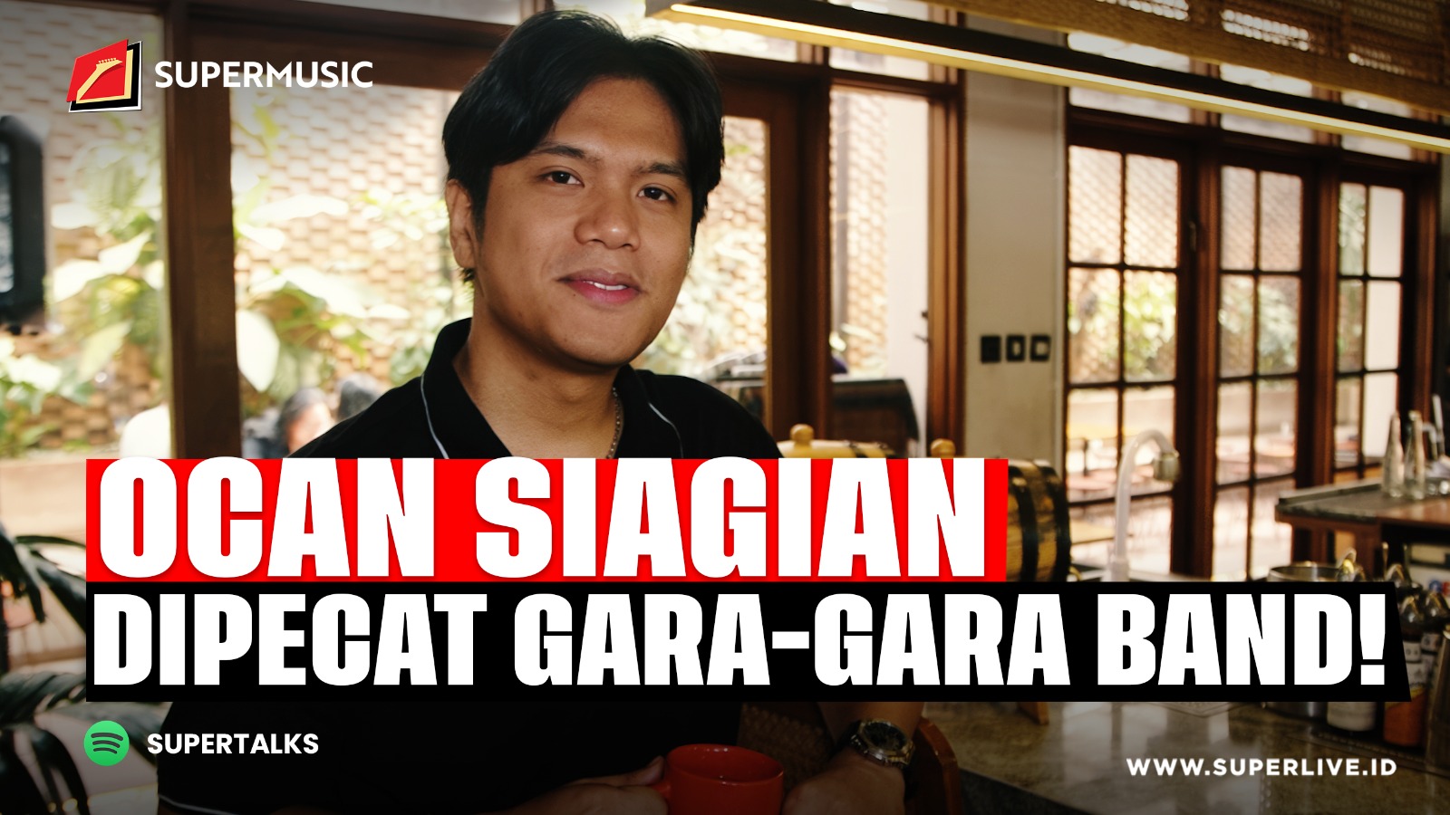 SUPERMUSIC - OCAN SIAGIAN "DIPECAT GARA-GARA BAND!"