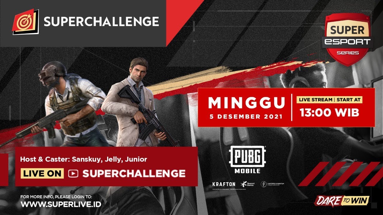 Live Streaming Super Challenge - Super Esport Series PUBG Mobile (Week 8)