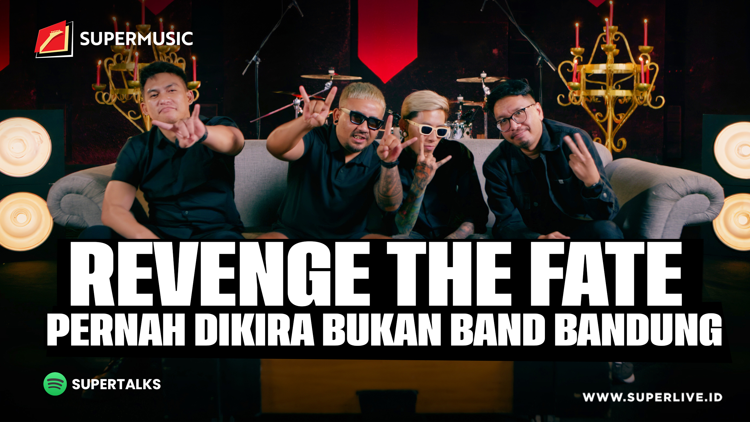 SUPERMUSIC – REVENGE THE FATE "PERNAH DIKIRA BUKAN BAND BANDUNG"