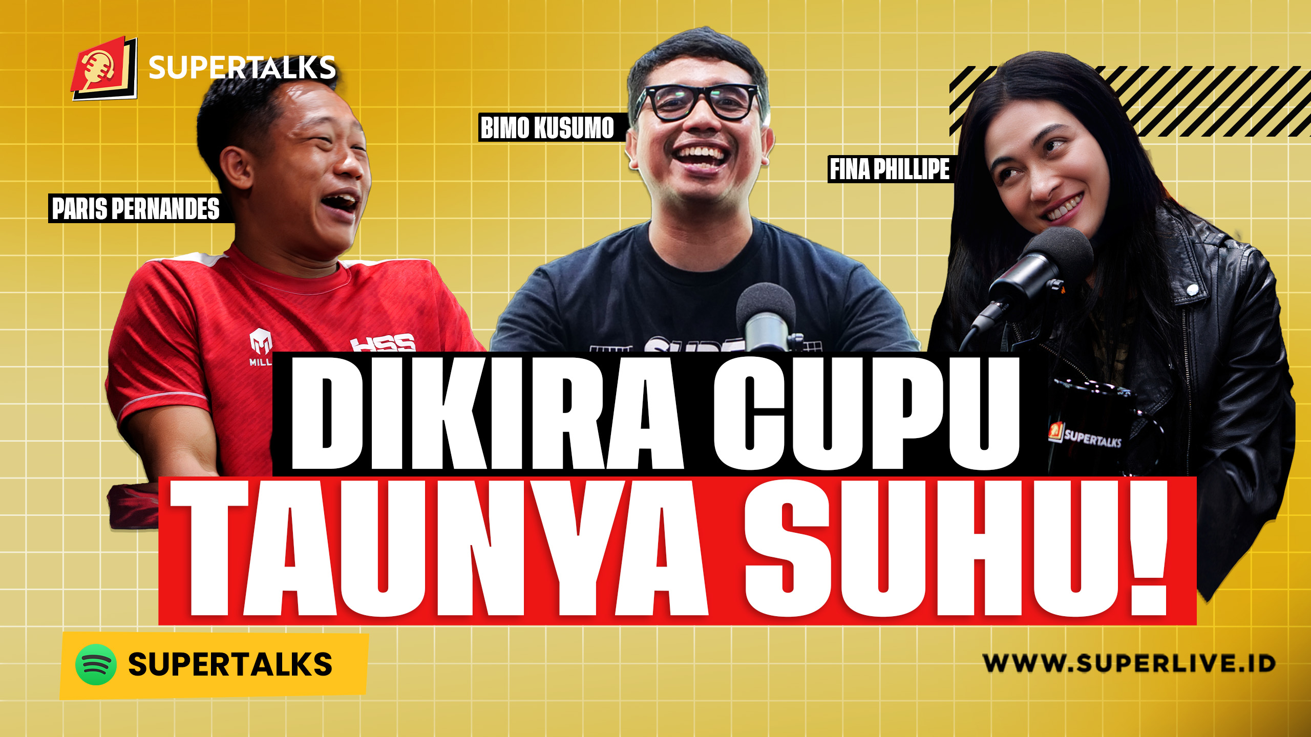 SUPERTALKS - DIKIRA CUPU TAUNYA SUHU!